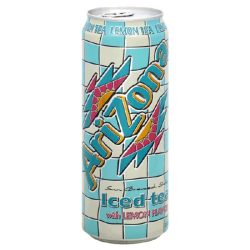 Arizona Lemon Tea Cans -  24 x 680 ML