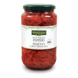 Hot Sliced Red Peppers